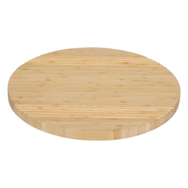 Bandeja giratoria de bambú D35cm - 190091