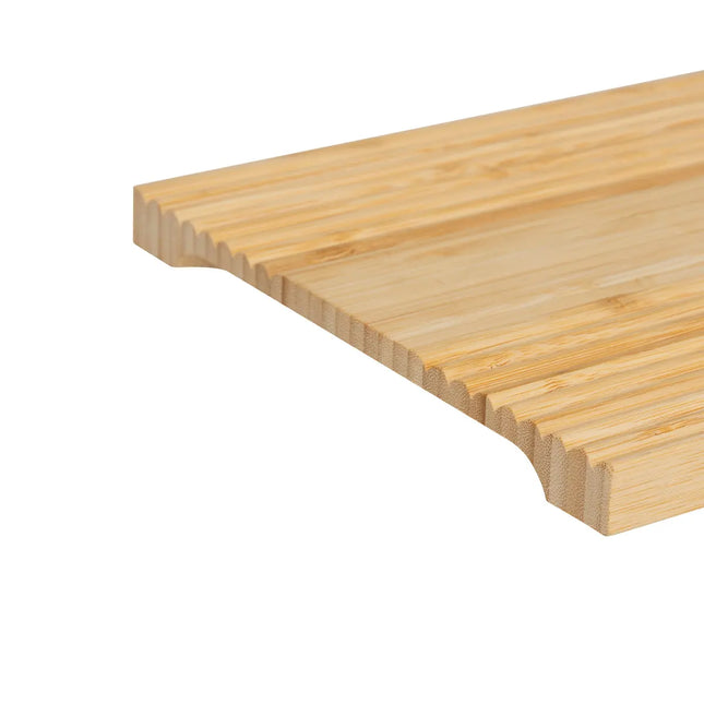 Tabla de cortar de bambú con ranuras 40x27cm - 190100