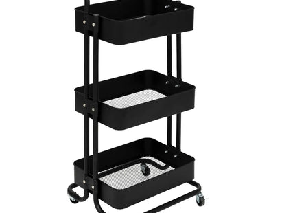 Carrito "Black edition" con ruedas de 3 niveles - 190099