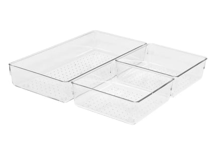 3 organizadores de plástico - 190124