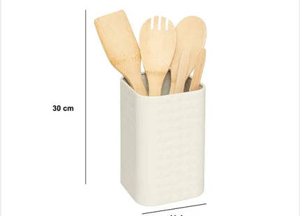 4 utensilios de cocina con recipiente de almacenamiento  - 190133