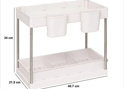 Organizador "Stora" de 2 niveles, 40,7 cm de ancho  - 190176