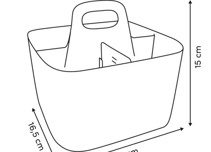 Organizador "Poly" con compartimentos extraíbles - 190255
