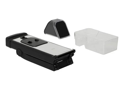 Mandolina plegable de pistón "Silver Pro Black" con 30 cortes - 190304