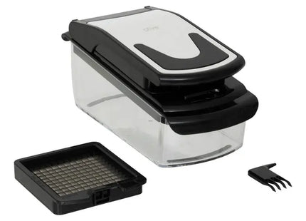 Mandolina "Silver Pro Black" con 2 hojas - 190305