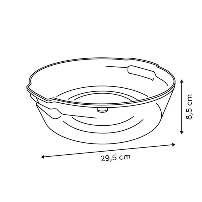 Organizador giratorio inteligente para heladera, 29 cm de diámetro - 190308
