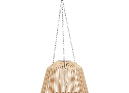 Lámpara suspendida solar "Jily"  beige D28cm - 190607
