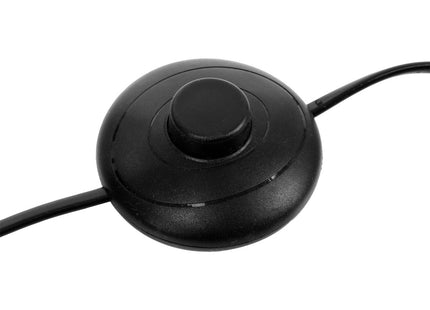 Velador de pie "Aissa" en cuerda beige y pantalla blanca A69cm - 190636