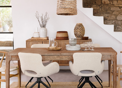 Lámpara suspendida "Sand" en jacinto A50cm - 190639