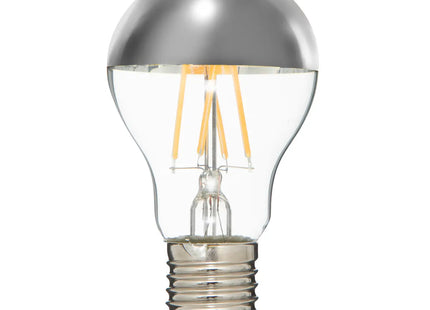 Bombillas LED "Metal" plateado D6cm, E27 - 190682A