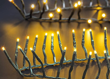 Guirnalda luminosa 750 LED 15m exterior blanco cálido