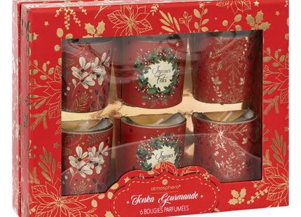 Caja de 6 velas aromáticas "Tonka Gournande" 40gr - 191144