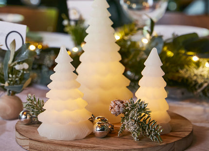 Bandeja decorativa Árboles iluminados con pilas LED A17cm - 191181