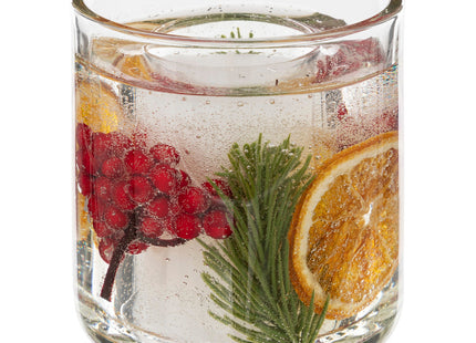 Vela decorativa en gel Frutos rojos A10cm - 191205