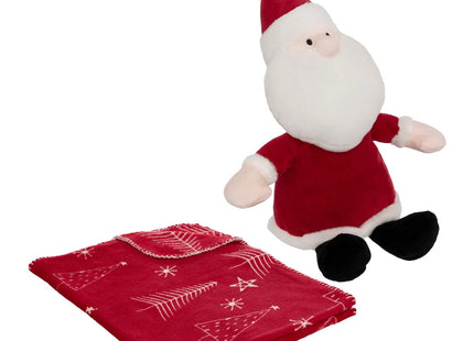 Peluche "Papá Noel" + Frazada 90x75cm - 191253
