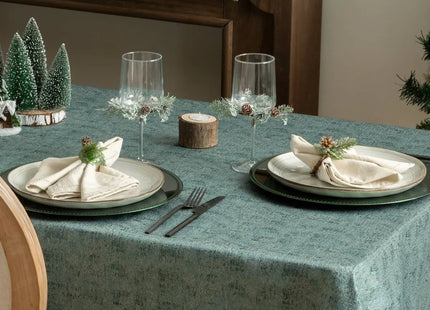 Mantel verde 140x360cm - 191429