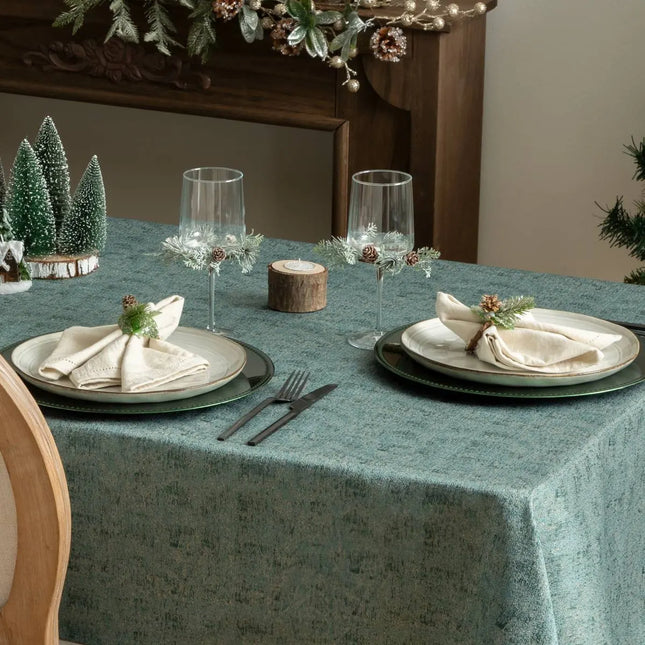 Mantel verde 140x360cm - 191429