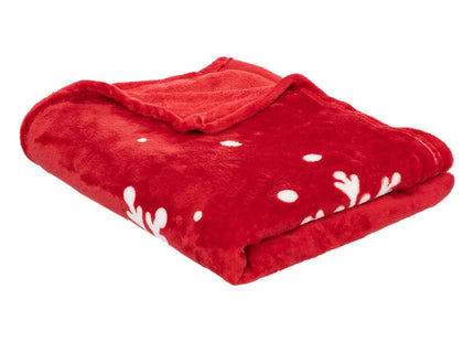 Manta navideña  roja 130x180cm - 191559