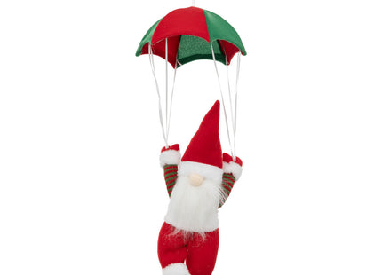 Papá Noel en paracaídas A56cm - 191582