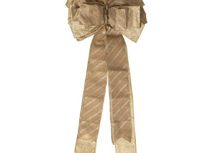 Lazo decorativo dorado 29x70cm - 191843