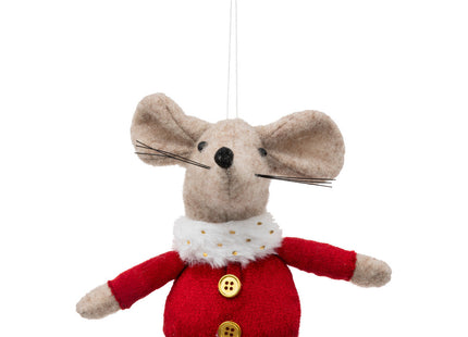 Ratón rojo para colgar A15cm - 192214