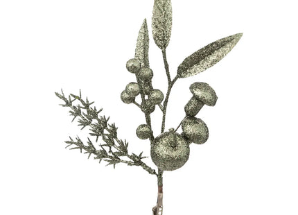 Arreglo de hoja de manzana verde 24cm - 192354