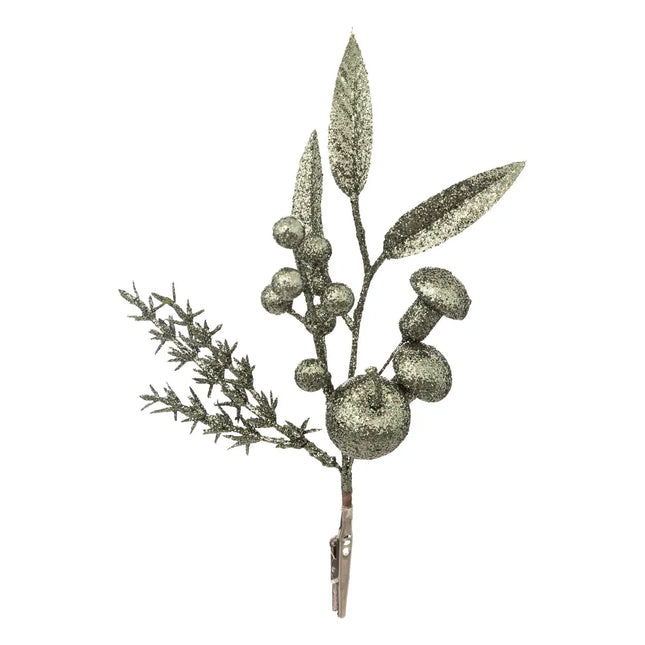 Arreglo de hoja de manzana verde 24cm - 192354