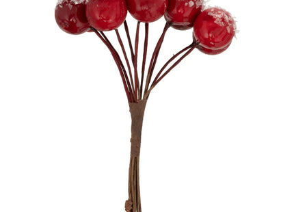 Deco navideña "Bouquet" de frutos rojos 4x10 - 192437
