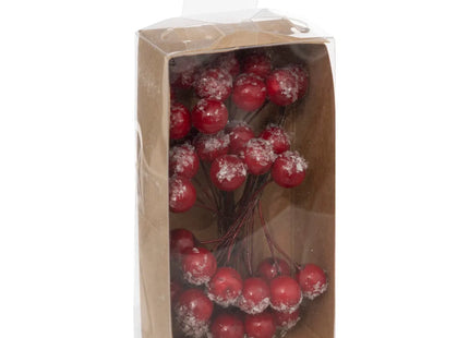 Deco navideña "Bouquet" de frutos rojos 4x10 - 192437