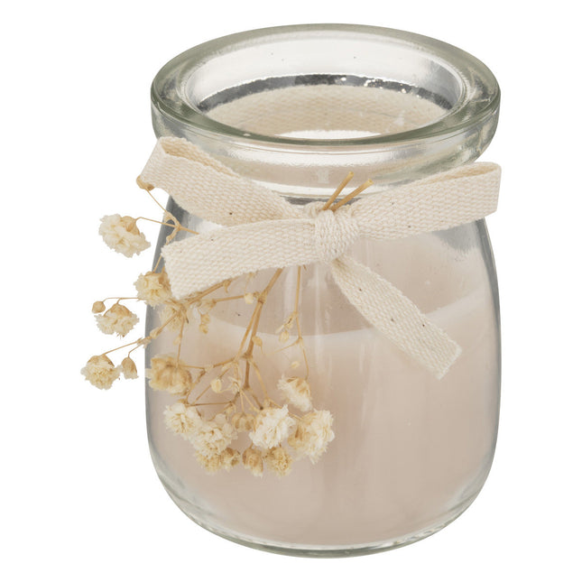 Vela perfumada "Flora" en tarro de Cristal 50gr - 192746