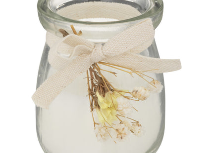 Vela perfumada "Flora" en tarro de Cristal 50gr - 192746