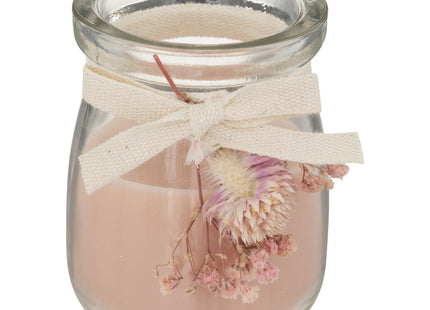 Vela perfumada "Flora" en tarro de Cristal 50gr - 192746