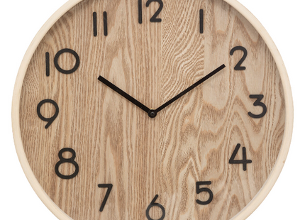 Reloj "Ivana" beige D38cm - 193109