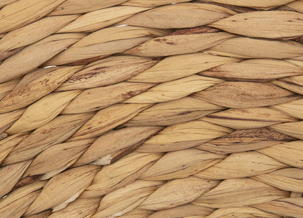 Espejo redondo de jacinto "Lorena" D75cm - 193137