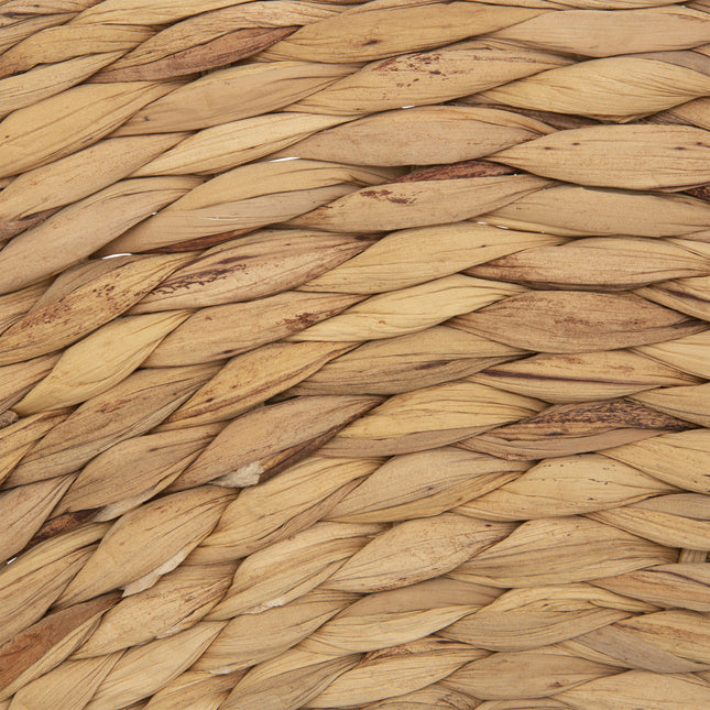 Espejo redondo de jacinto "Lorena" D75cm - 193137