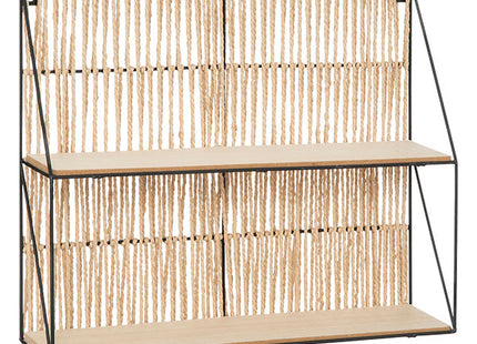 Estantería de pared "Cosy" papel y metal 48x40cm - 193209