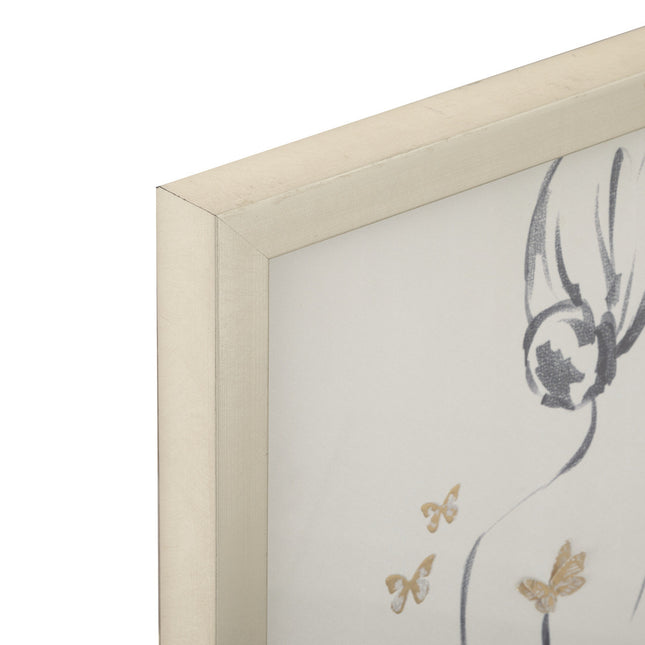 Cuadro "Diane" con Mariposas en relieve 40x60cm - 193222