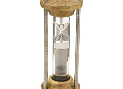 Reloj de arena "Rana" en vidrio y madera de mango - 193257