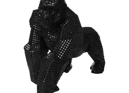 Gorila "Iván" de resina negra A40cm - 193297