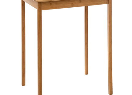Mesa alta 80x60cm de bambú - 193505