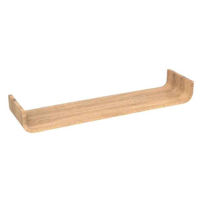 Estante curvo  "Fixy" 80x20cm beige - 193636