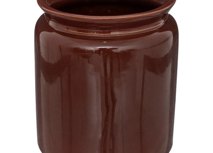 Maceta de cerámica marrón "Bota"  A18,5cm - 193713