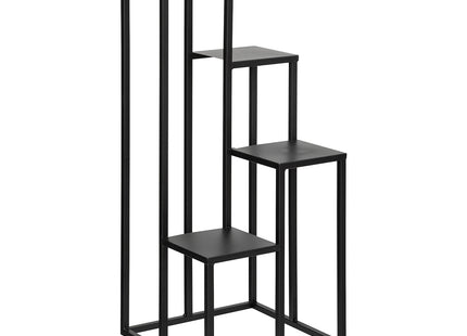 Porta plantera de metal negro A86,5cm - 193775