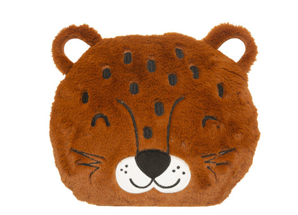 Almohada cabeza de pantera marrón "Selva" A30cm - 193933