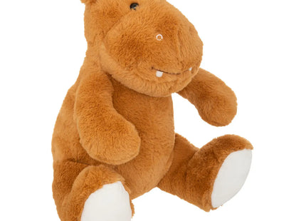 Peluche infantil "Hipopótamo" marrón 28x30cm - 193979