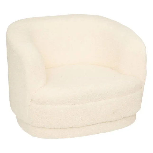 Sillón infantil de "Bouclette" blanco - 193988