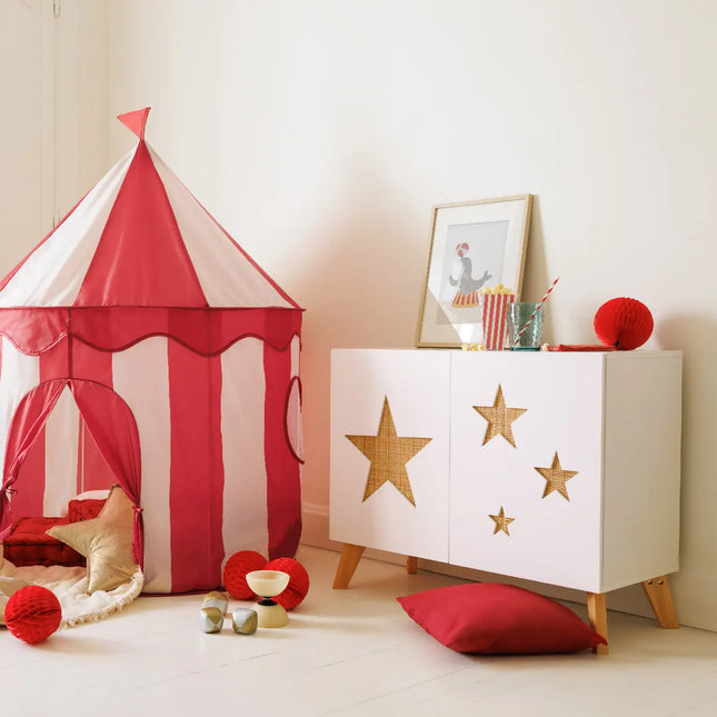 Mueble de almacenamiento infantil "White Star" 65x79cm - 193998