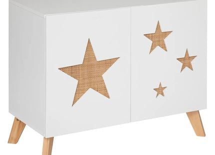 Mueble de almacenamiento infantil "White Star" 65x79cm - 193998