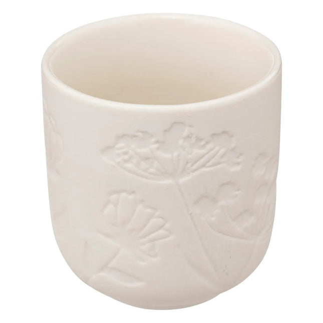 Taza espresso "Wood" 10cl blanco - 194105