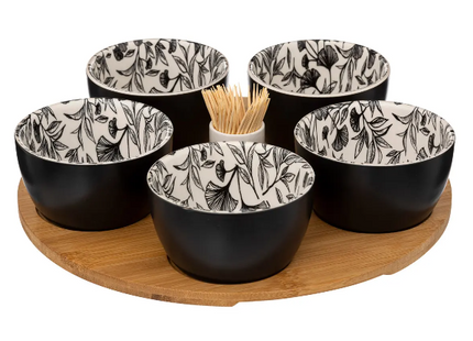 Set de aperitivo "Floral" 7 piezas - 194183